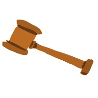Icon of a judge's gavel